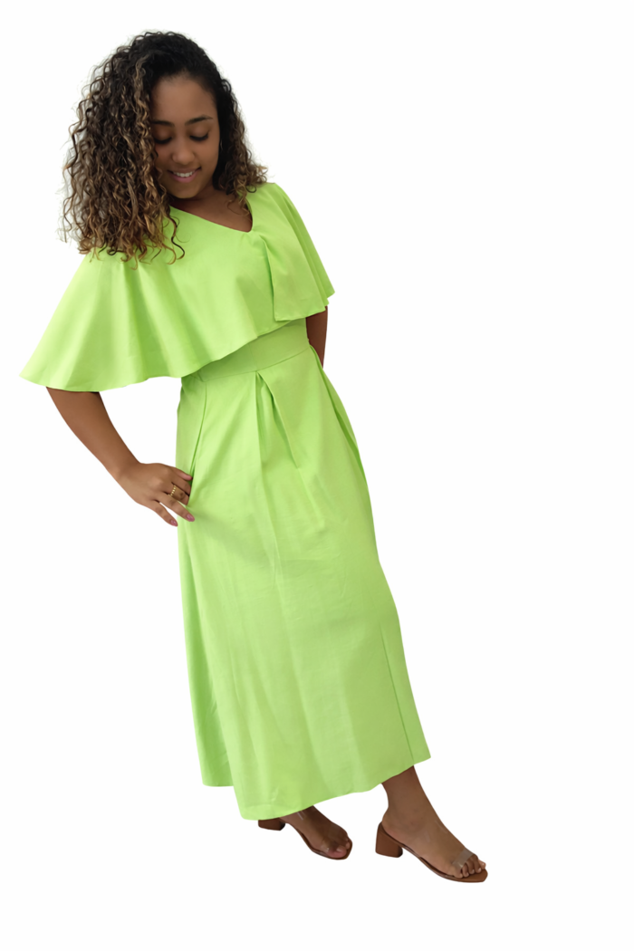 Vestido Midi Charret em Viscolinh